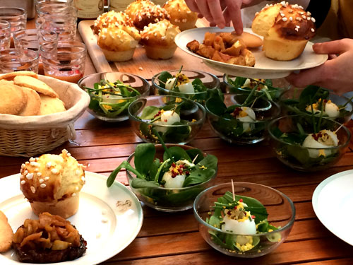 EVJF Brunch Gourmand EVJF Brunch Gourmand