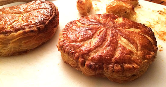 La galette des rois du cours de cuisine GuestCooking...